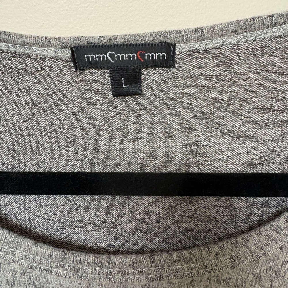 Maison Martin Margiela Heather Gray Blouse Size m/Large - Picture 3 of 4